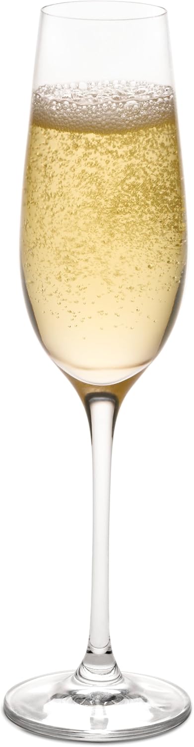 Ravenscroft Crystal Vintner's Choice Fluted Champagne Stemware, Set of 4