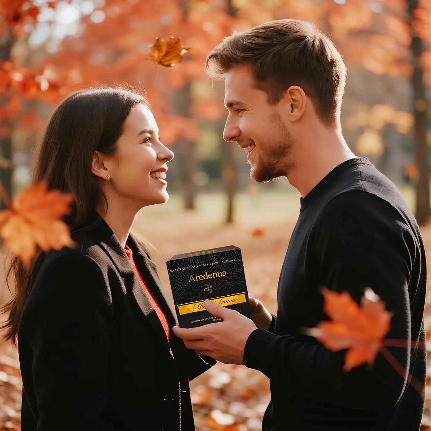 Pumpkin Pie Candle - Fall Scented Candles for Autumn, Halloween Pumpkin Candle - 7 OZ Soy Candles for Home Scented - Halloween/Thanksgiving Fall Gifts for Women Men