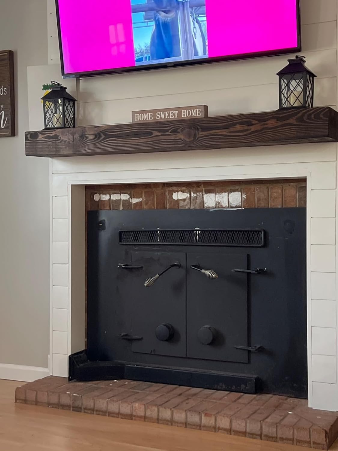 Hidden Shelf Brackets , Floating Shelf Bracket ( Additional Brackets -NO Kits) 38 Inch -2 Pcs