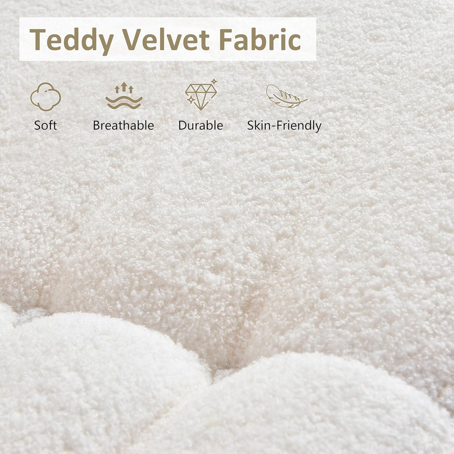 Bean Bag Chair, Oversized Bean Bag Chair for living Room, Fireside Chair for adults with Memory Foam Filled, Big Accent Sofa Lounge Floor Sofa for Gaming, Reading, Relax, No Assembly Required. (Beige)