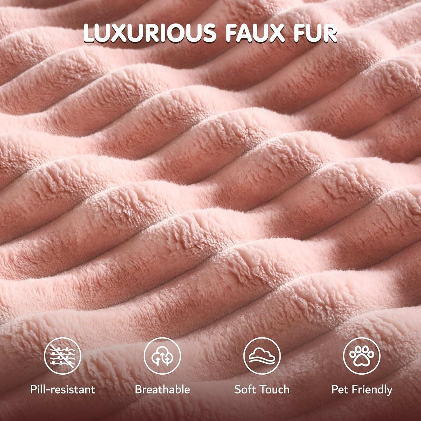 ovios 58" Oversized Round Chair Lounge Chaise Indoor, No Assembly Required, Cloud Large Circle Chair with Plush Fuax Fur, Fluffy Modern Sleeper Sofa Bed for Reading Yoga, Pink (Plush Corduroy Fabric)