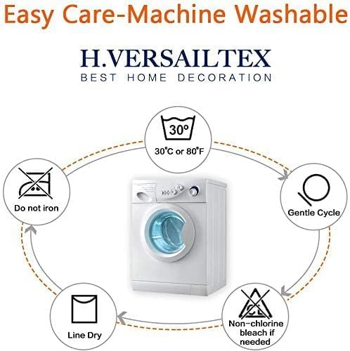 H.VERSAILTEX Velvet Stretch Individual Couch Cushion Cover Plush Cushion Slipcover for Loveseat Sofa Cushion Furniture Protector Seat Cushion Sofa Cover (1 Piece Sofa Cushion Cover, Bronze Brown)