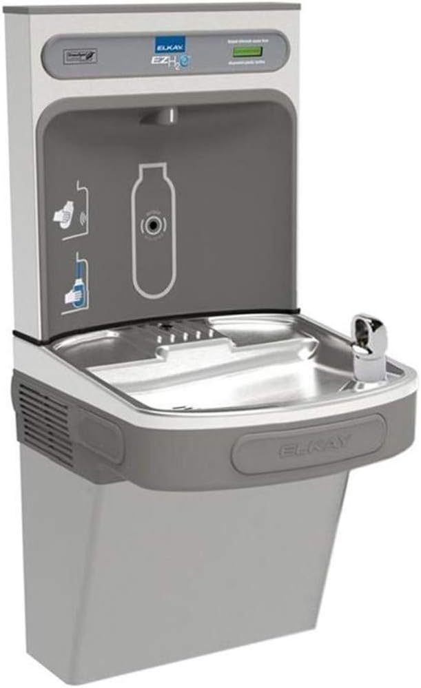 Elkay EZS8WSVRSK EZH2O Wall Mount Drinking Fountain and Bottle Filling Station - N/A