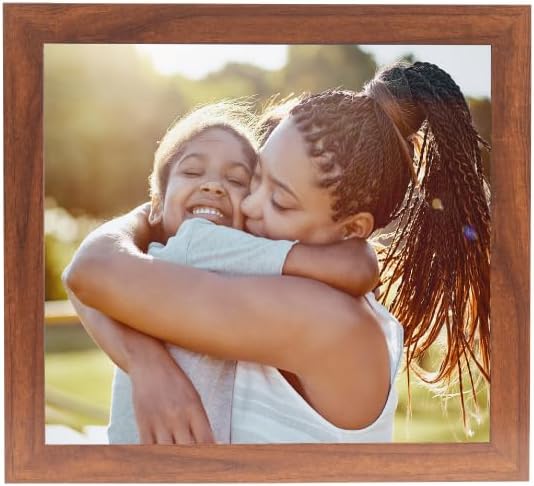 BuildASign Custom Canvas Prints with Your Photos – Personalized Picture To Canvas Wall Art, Perfect for Home Decor, Gifts & Keepsakes, Ready to Hang (11" L x 14" W x .75”D, Classic Brown)