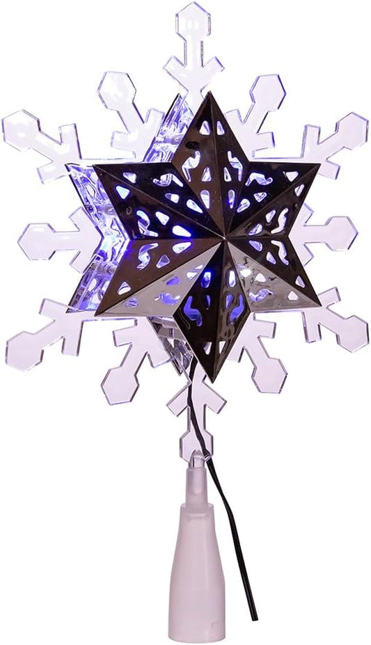 Kurt S. Adler Kurt Adler Rotating Snowflake Treetop