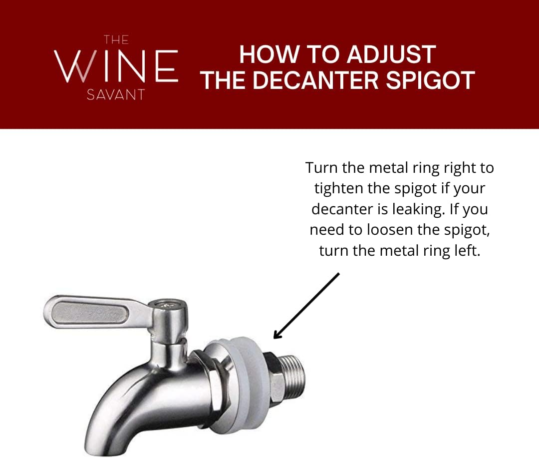 Skull Skeleton Wine & Whiskey Decanter Set 750mL with 2 Skull Shot Glasses 3oz | Gothic Skeleton Barware on Mahogany Wooden Base with Spigot | Spooky Halloween Decor Drinkware & Unique Goth Gift Idea