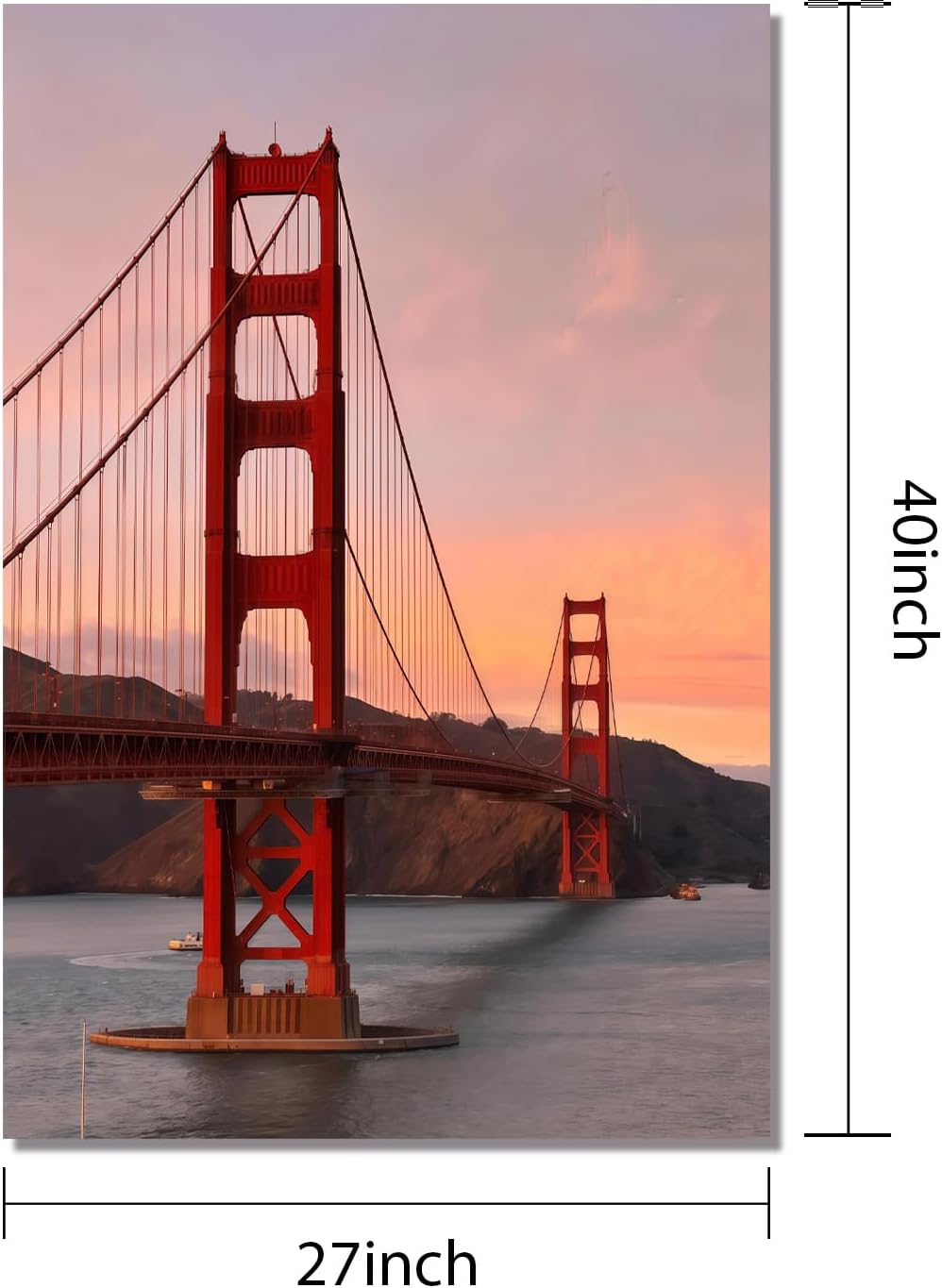 Canvas Prints With Your Photos, Custom Poster On Canvas (Unframed 27x40) Transform Your Photos Into Stunning Framed Wall Art Digitally Printed Photo To Canvas Ideal For Home Decor Gifts Keepsakes