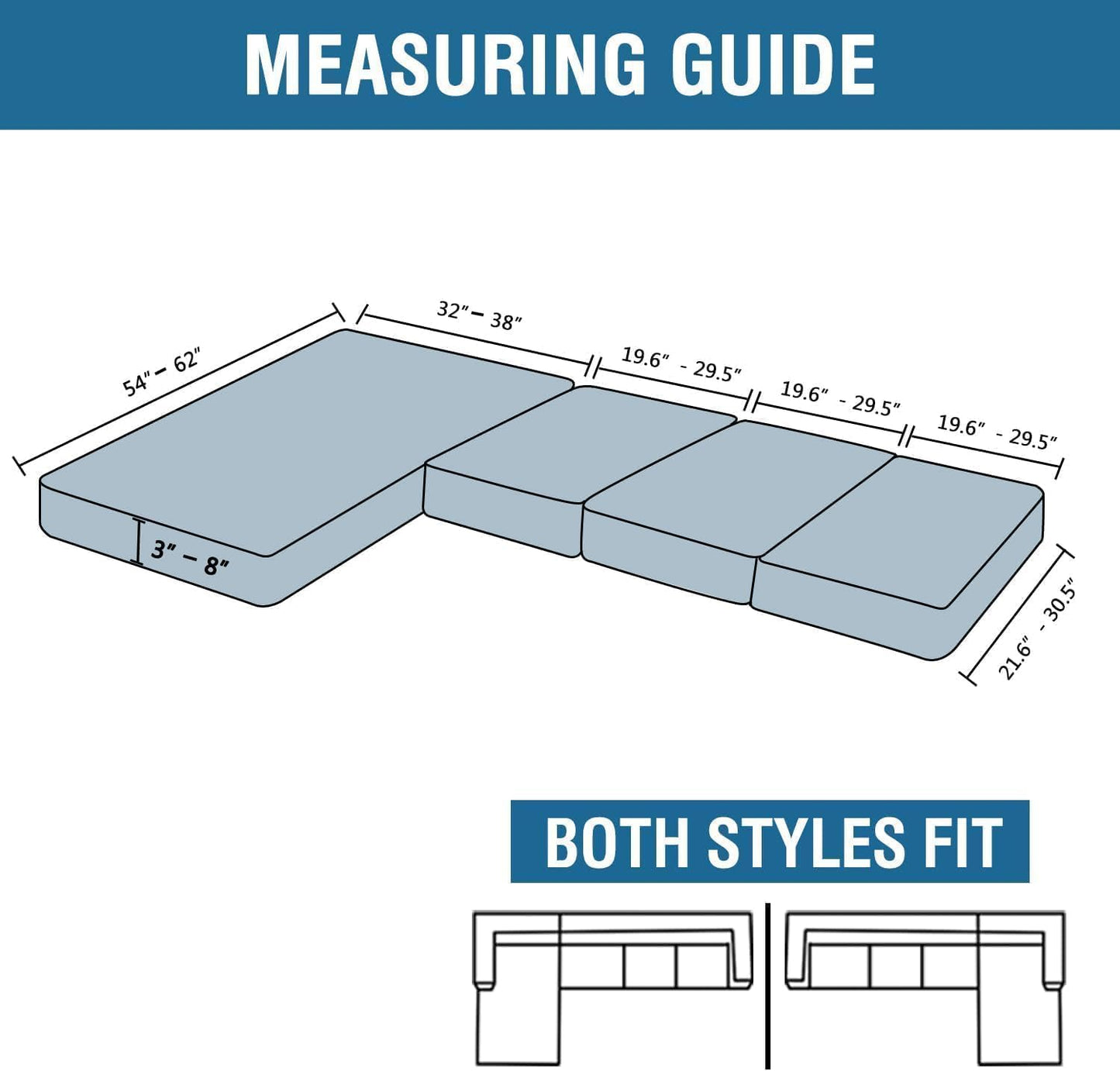 H.VERSAILTEX Velvet Stretch Sectional Couch Covers 4 Pieces Sofa Seat Cushion Covers L Shape Separate Couch Cover for Both Left/Right Sectional Couch (Large Sofa 3 Seater + 1 Chaise, Bronze Brown)