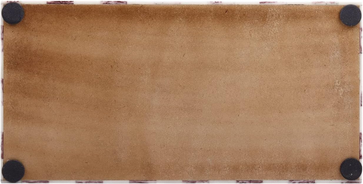 Handicrafts Home Handmade Chevron Pattern Decorative Box - Storage Organizer, Decor Centrepiece, Memory Keepsakes, Home Decor - Boho Style Treasure Box, Multipurpose Gift - Brown, 10x5x5