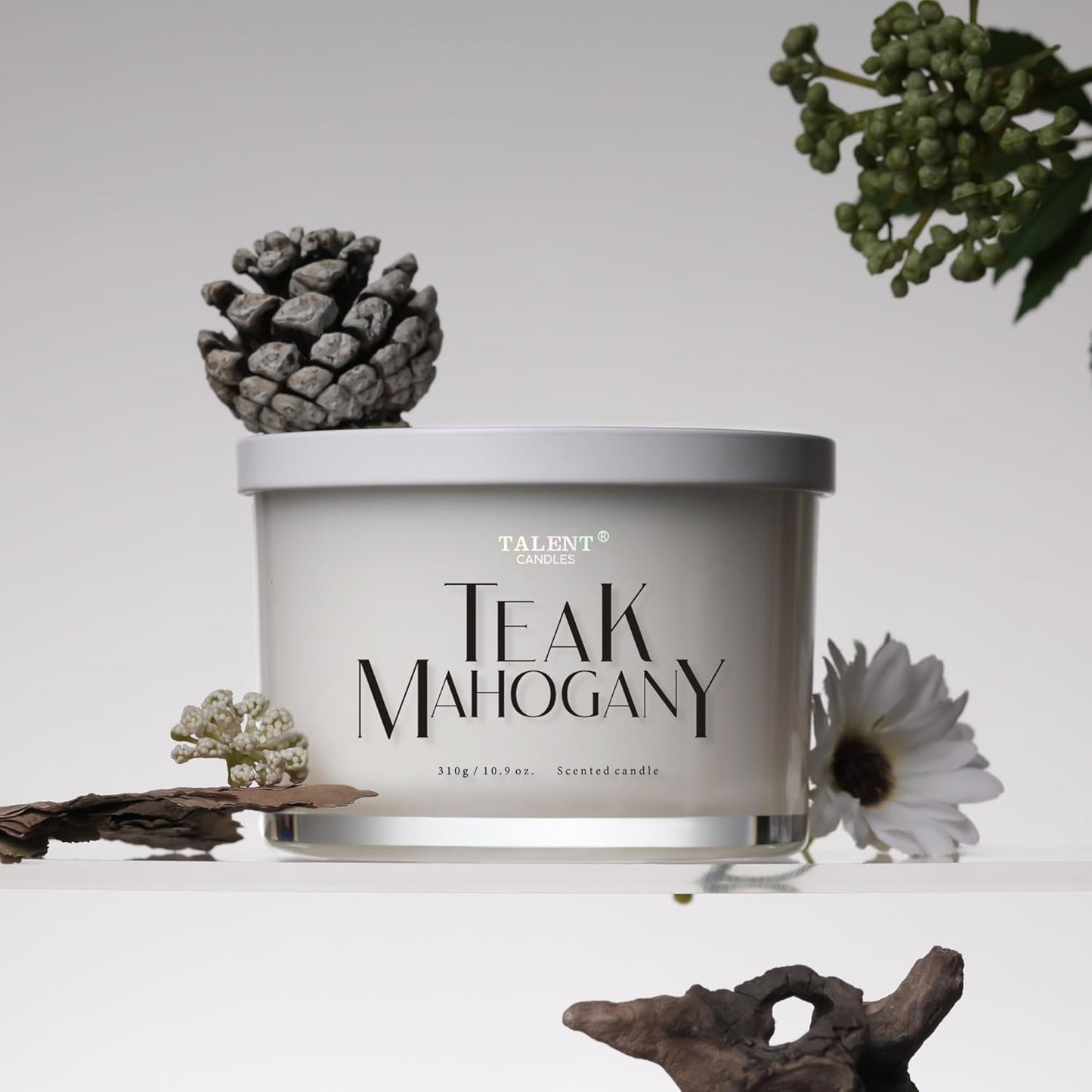 Scented Candles for Home - Large 3 Wick Jar Candles - Natural Soy Wax Candles Gifts for Women & Men - Aromatherapy Aesthetic Candles