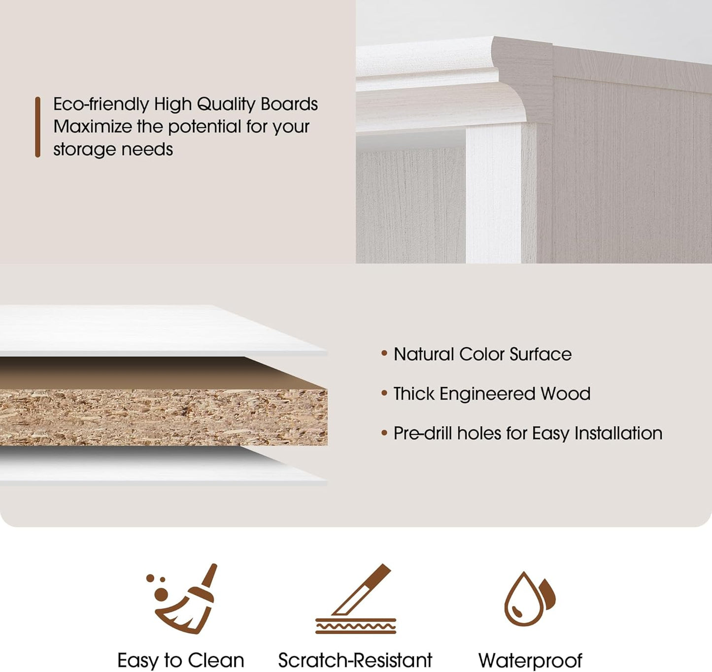 30" Bookcase, White Floor Standing Bookshelf, 2-Tier Display Shelves Open Storage Organizer, Book Case for Living Room Hallway Kitchen Home Office Bedroom, White 2 Tiers