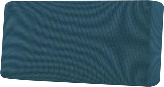 H.VERSAILTEX Super Stretch Individual Seat Cushion Covers Sofa Covers Couch Cushion Covers Slipcover Sets Thick Jacquard Textured Twill Fabric (1 Piece Sofa Cushion Cover, Deep Teal)