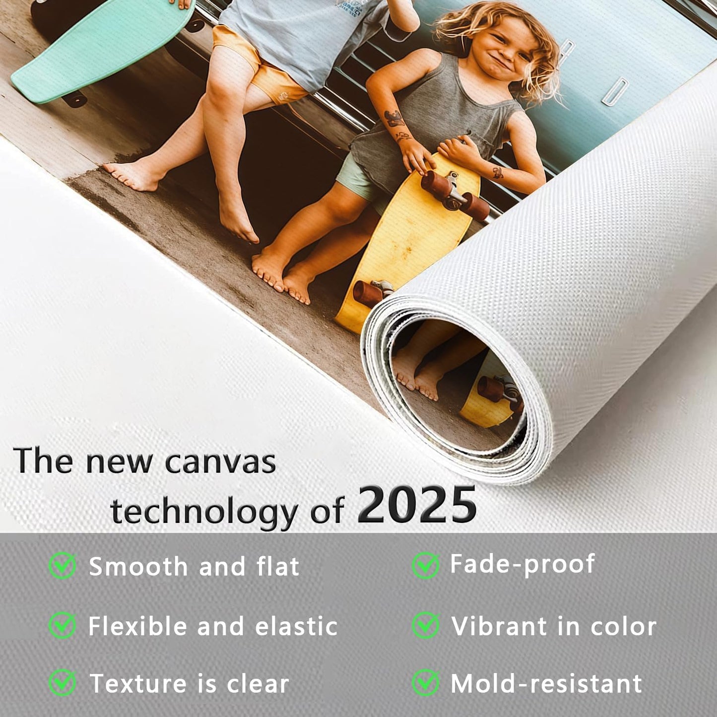 Canvas Prints With Your Photos, Custom Poster On Canvas (Unframed 16x20) Transform Your Photos Into Stunning Framed Wall Art Digitally Printed Photo To Canvas Ideal For Home Decor Gifts Keepsakes