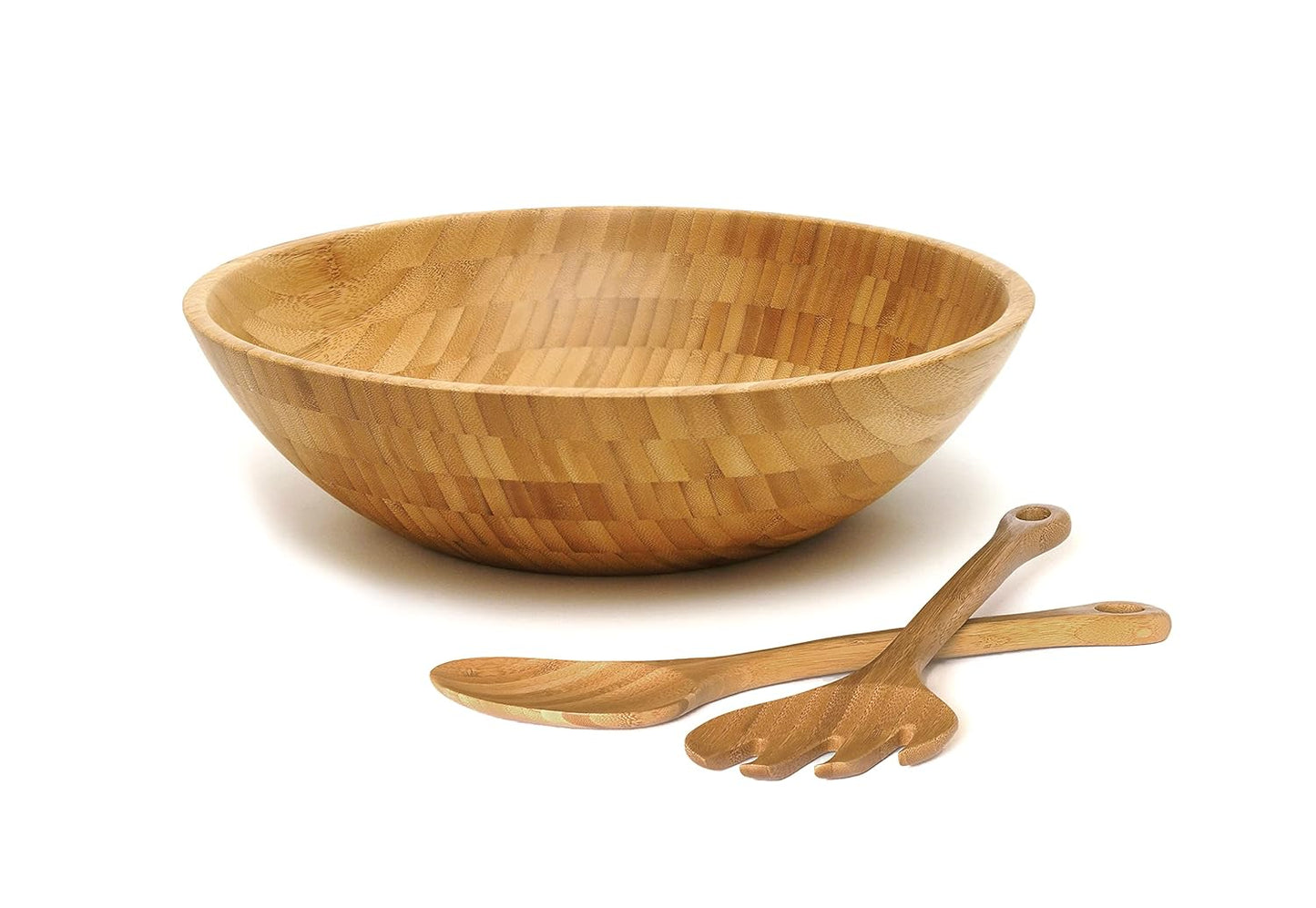 Lipper International Bamboo Salad Bowl and Server Set