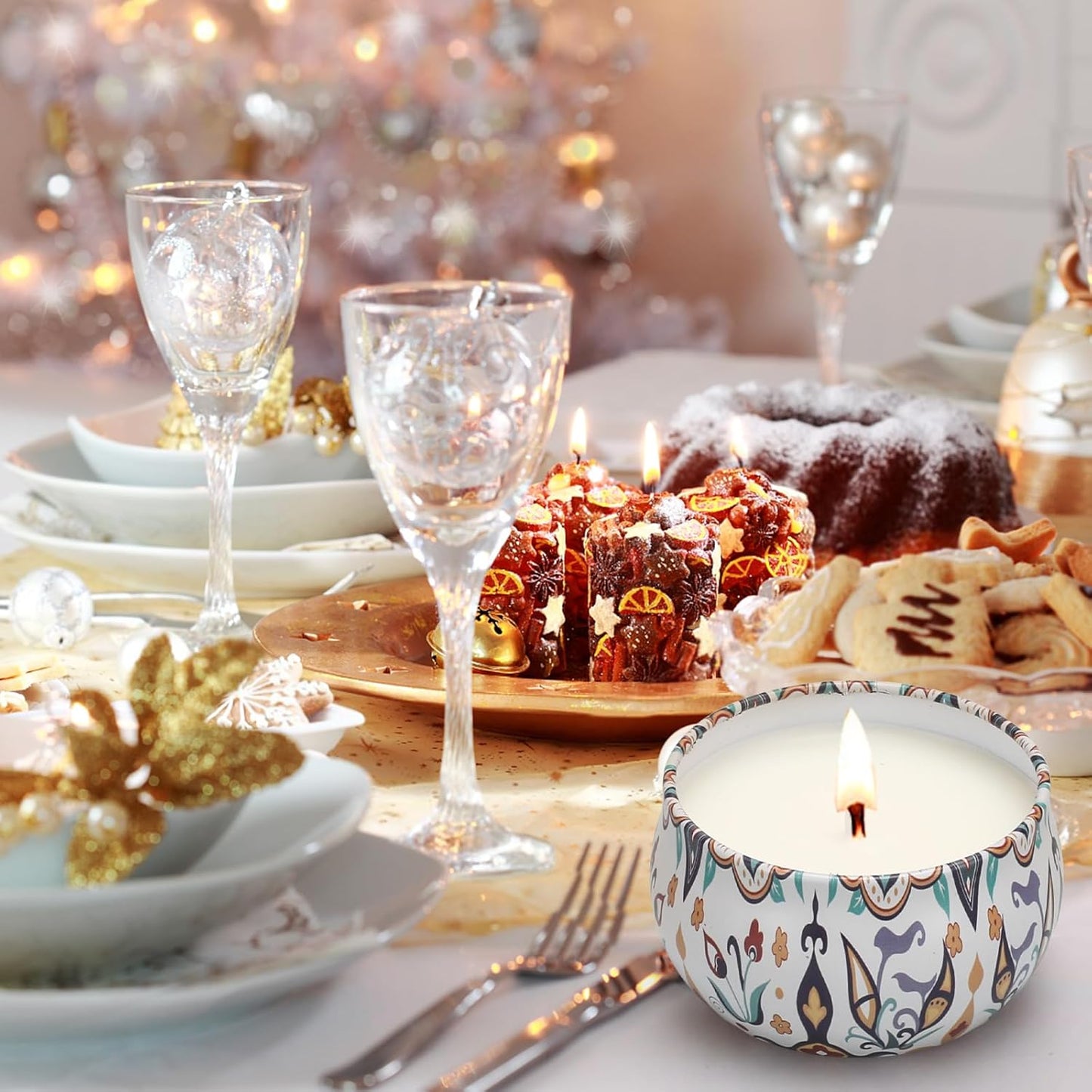 Candles Gifts for Women, 12 Pack Candles for Home Scented, 30 Oz Soy Wax Candle Gifts Sets, 240H Burning Candle for Scented, Ideal for Birthday, Valentine's Day, Mother's Day