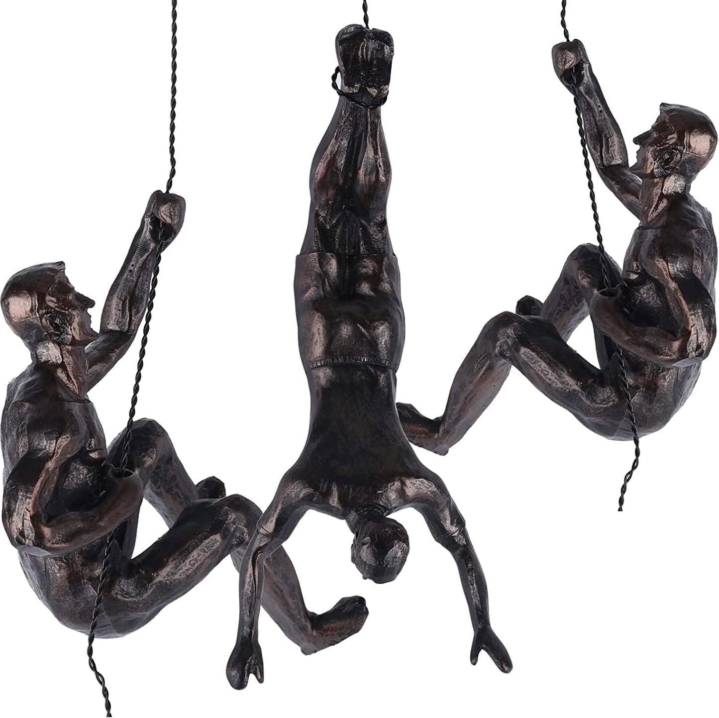Climbing Men Wall Art Decor Sculpture,Nordic Modern Simplicity Decorative Wall Art, Climbing Man Sculptures,Home & Office Climber Gifts