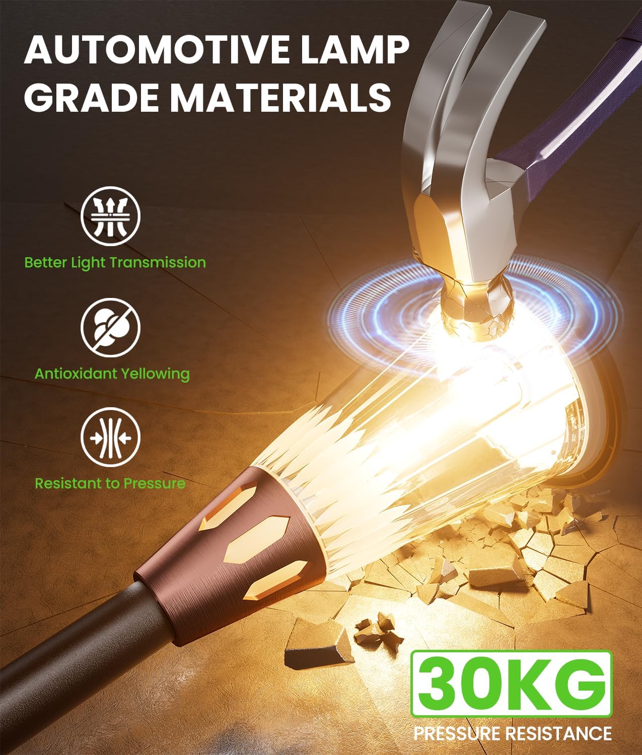 Bright Solar Pathway Lights Outdoor 8 Pack, 2-in-1 Warm&Cool Solar Lights Outdoor, Pathway Landscape Lighting Waterproof IP65, Auto On/Off Outdoor Light for Lawn Patio Walkway Garden Landscape