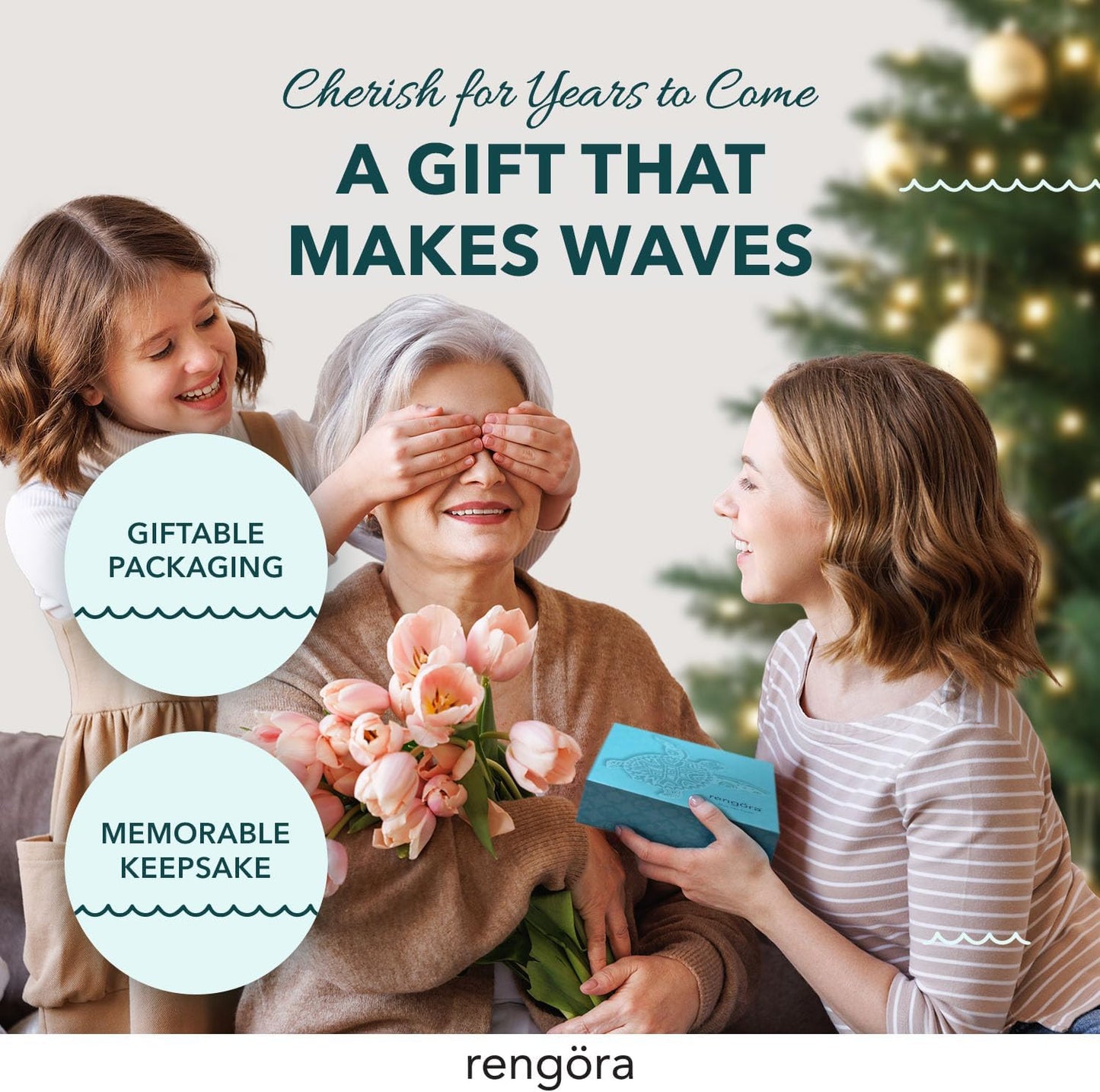 Hand-Painted Beach Christmas Ornament – Coastal Tree Decoration for Ocean Lovers – Unique Nautical Ornament for Christmas Tree or Stocking Stuffer Gift (Solo Dolphin)