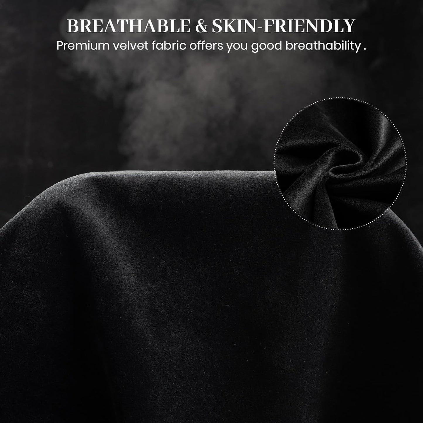 Belffin Oversized Sectional Couch with Movable Ottoman,Modern 137.8" 9-Seater Modular Sectional Sofa,Convertible Velvet U Shaped Sectional Couches for Living Room,Black