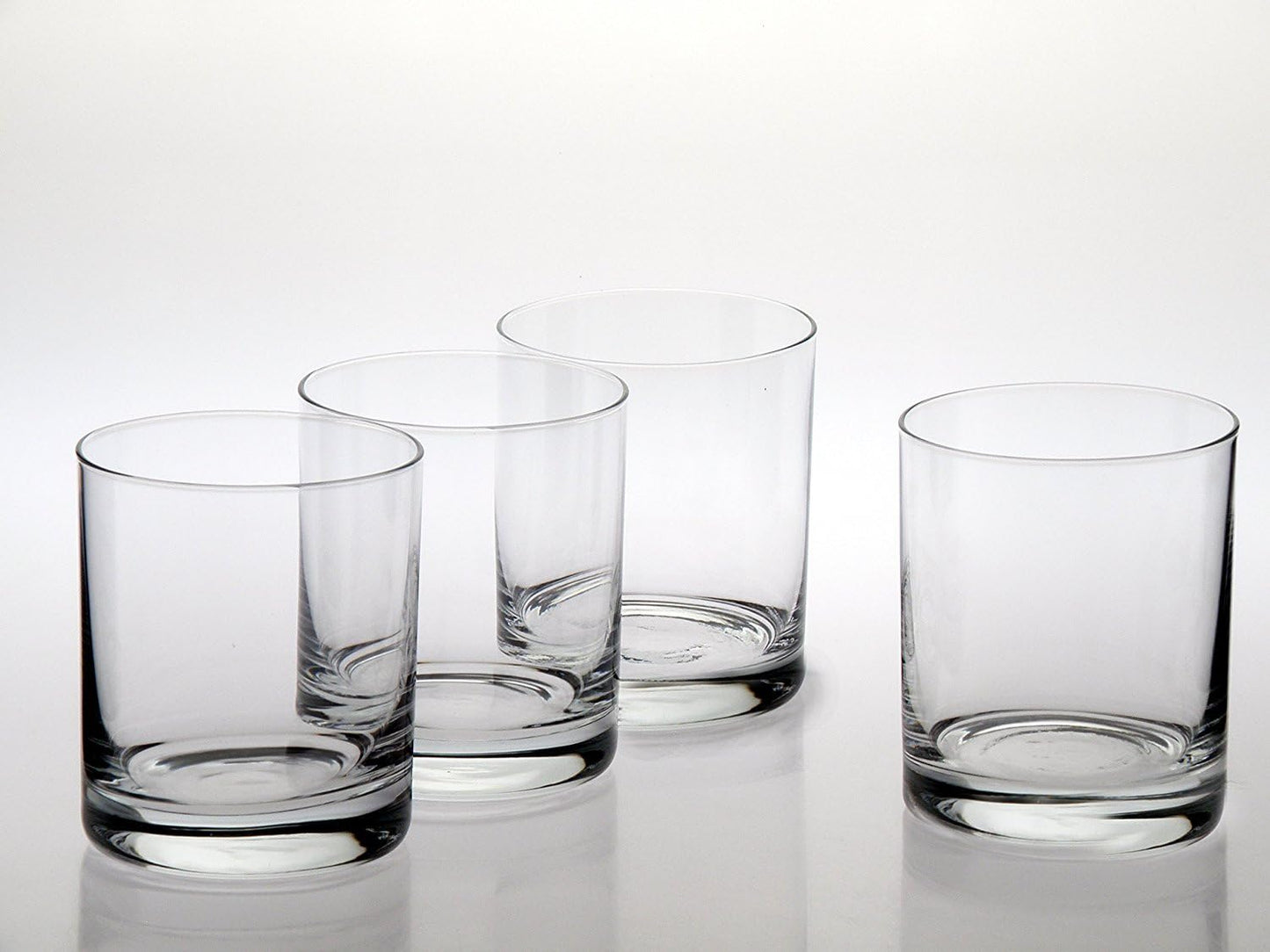 European-Made Decanter Gift Set | 1 Handmade European Lead-free Crystal Decanter with Stopper (30 Fl Oz) & 4 Crystal Whisky Glasses (11 FL Oz)