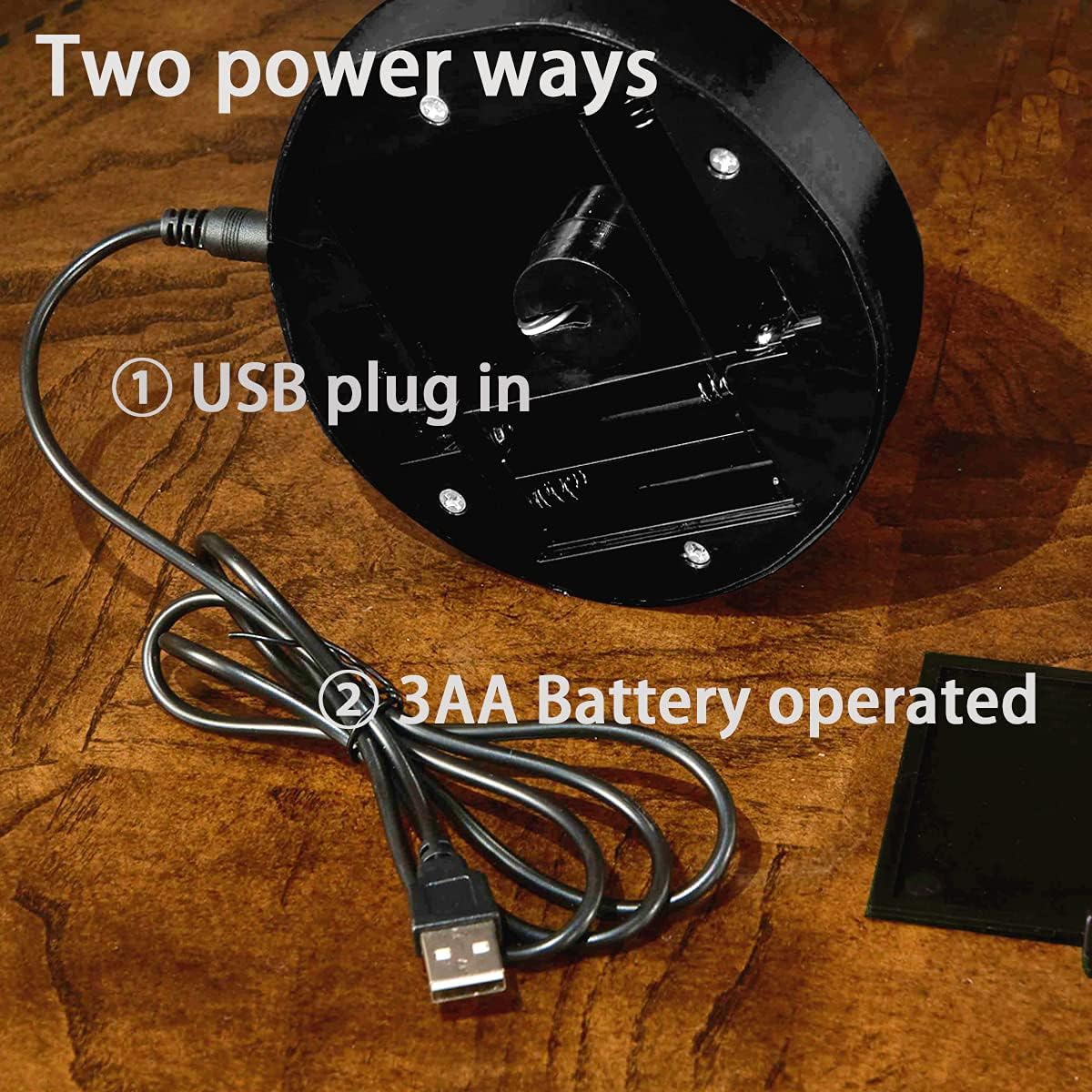 Fudios Lighted Halloween Tree with Timer 80 LED Purple Lights USB Plug or Battery Operated,18in Pre-lit Spooky Black Trees Table Indoor Home Decor