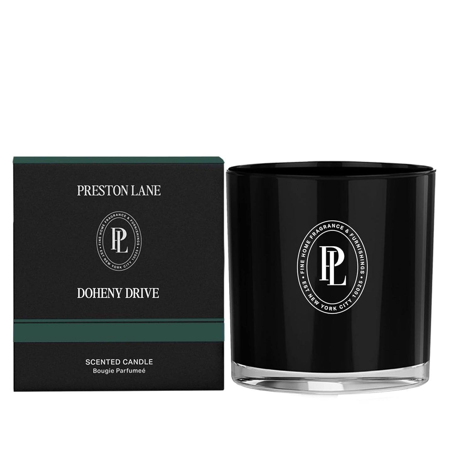 The Scented Candle, Luxury Candle with Vegan Soy Wax Blend, Doheny Drive, 7.5 Oz