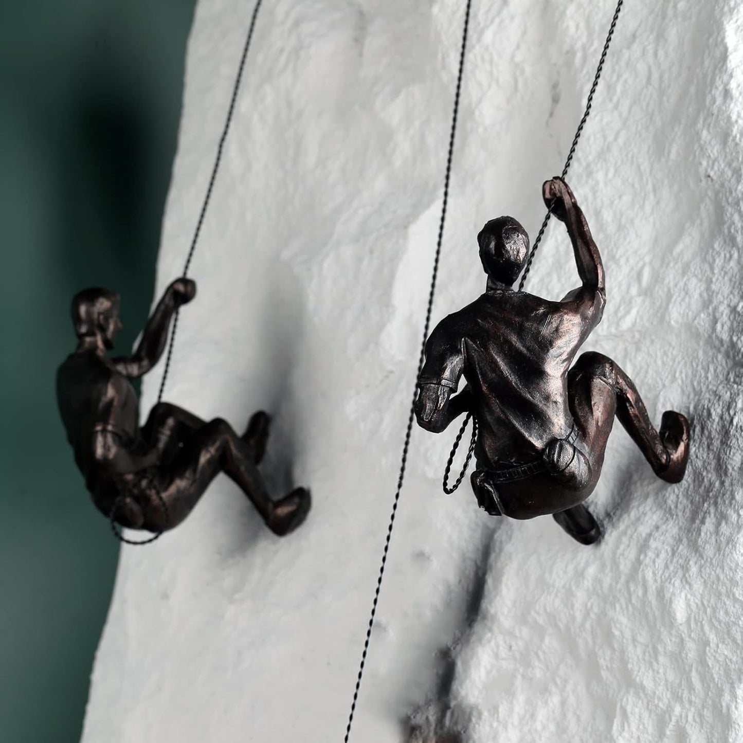 Climbing Men Wall Art Decor Sculpture,Nordic Modern Simplicity Decorative Wall Art, Climbing Man Sculptures,Home & Office Climber Gifts