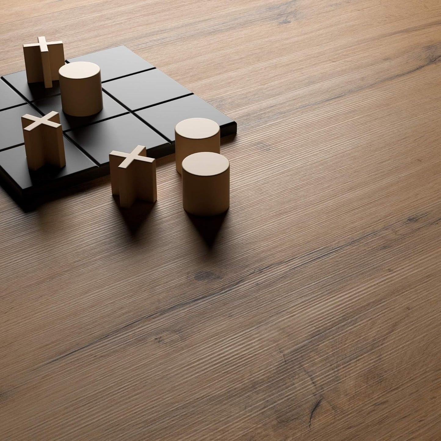 Mobili Fiver, Set of 2 Rachele Shelves, 31.49 in, Rustic Oak, Made in Italy