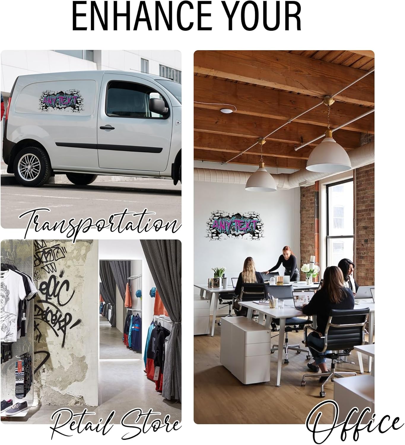 Personalized Gamer Name Decal Graffiti Wall Art Custom Personalized Boys Room Stickers Decals and Stickers for Nursery, Room Decor, Peel & Stick Name Decals for Walls