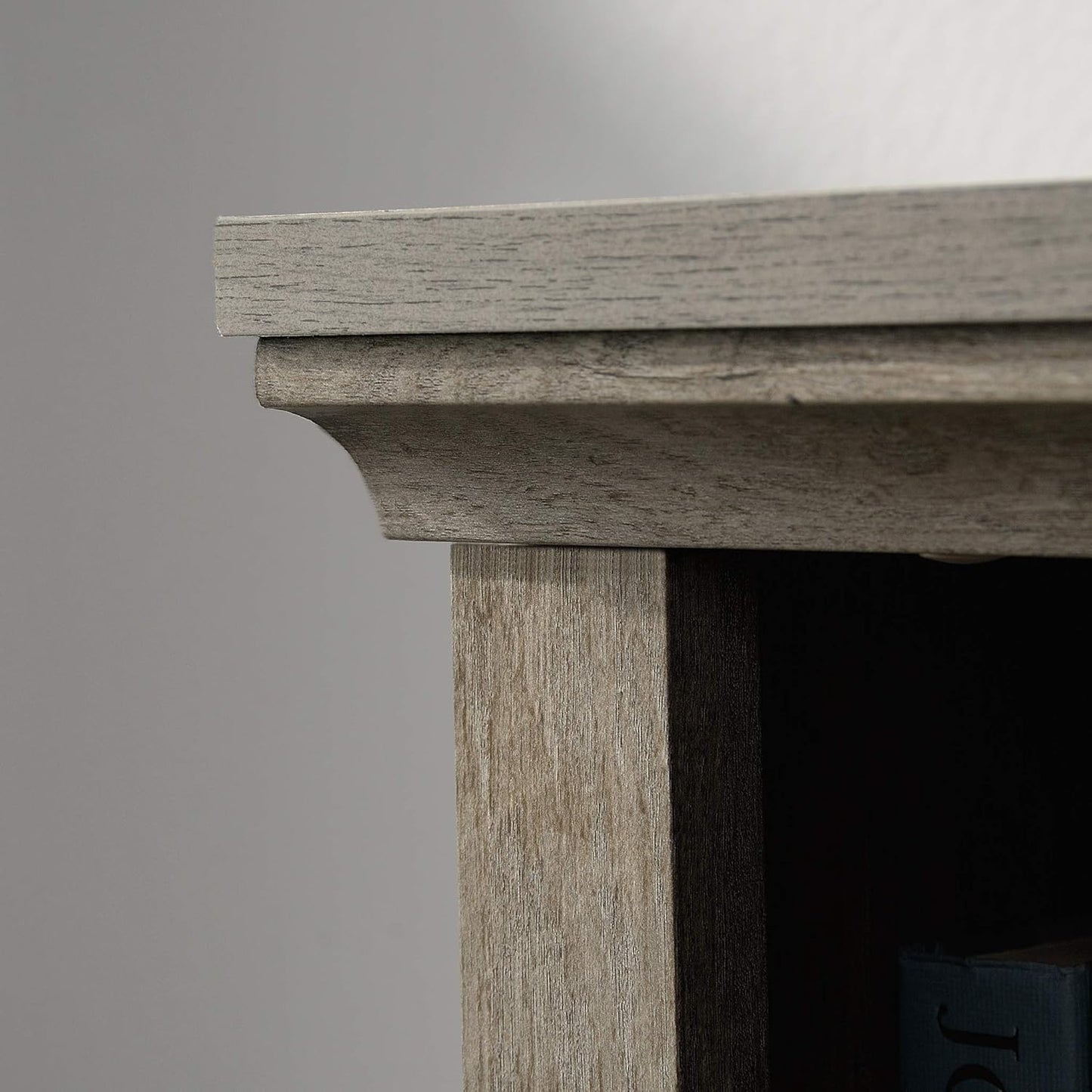 Sauder Miscellaneous Storage 3-Shelf Bookcase/ Book shelf, Mystic Oak finish