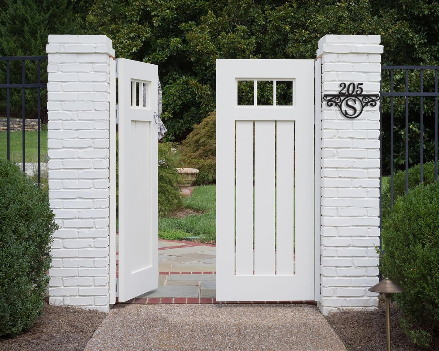 Custom Metal Address Sign Street Plaque with Initials, Personalized House Number Sign for Outside, Modern Outdoor Metal Wall Decor, Handmade New Home Gift Housewarming Gift