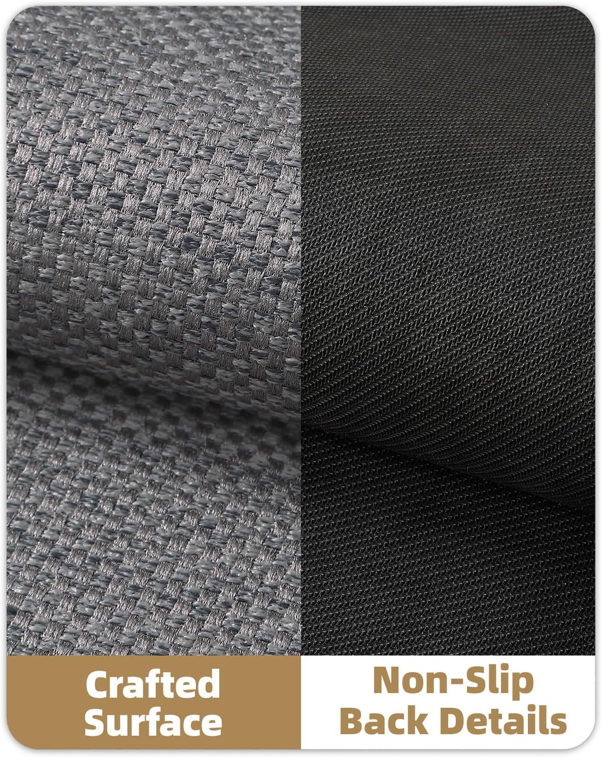 Color&Geometry Front Door Mat Indoor 21"x31", Rugs for Entryway, Non Slip Washable Low-Profile Inside, Entry Mat Entry Rug Door Mat Indoor Entrance, Light Grey (Fold)