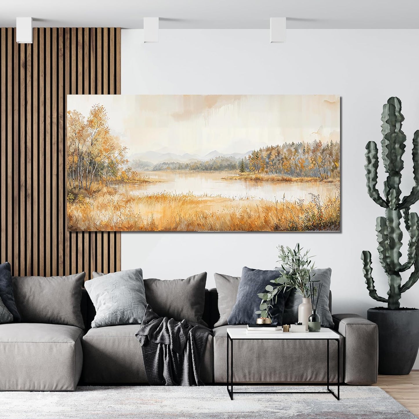 Canvas Wall Art Decor Large Wall Art Pictures for Living Room Art Work for Wall Decor Oversized Coastal Landscape Wall Art Decorations Prints Artwork for Walls Bedroom Home Wall Decor 29" X 58"