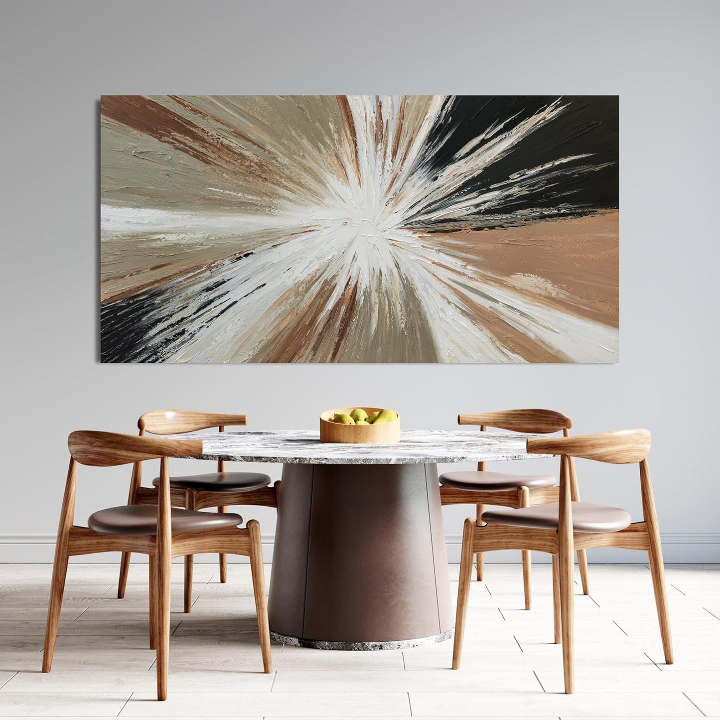 Canvas Wall Art Decor Large Black and White Wall Art Modern Abstract Wall Art Prints Wall Art Pictures for Living Room Abstract Canvas Art Wall Decor Artwork for Walls Bedroom Office Decor 29" X 58"